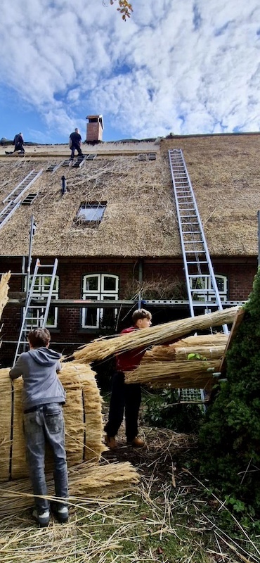 Praktikum beim Dachdecker